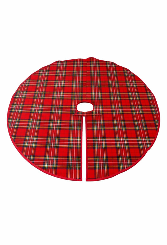 Royal Stewart Tartan Christmas Tree Skirt
