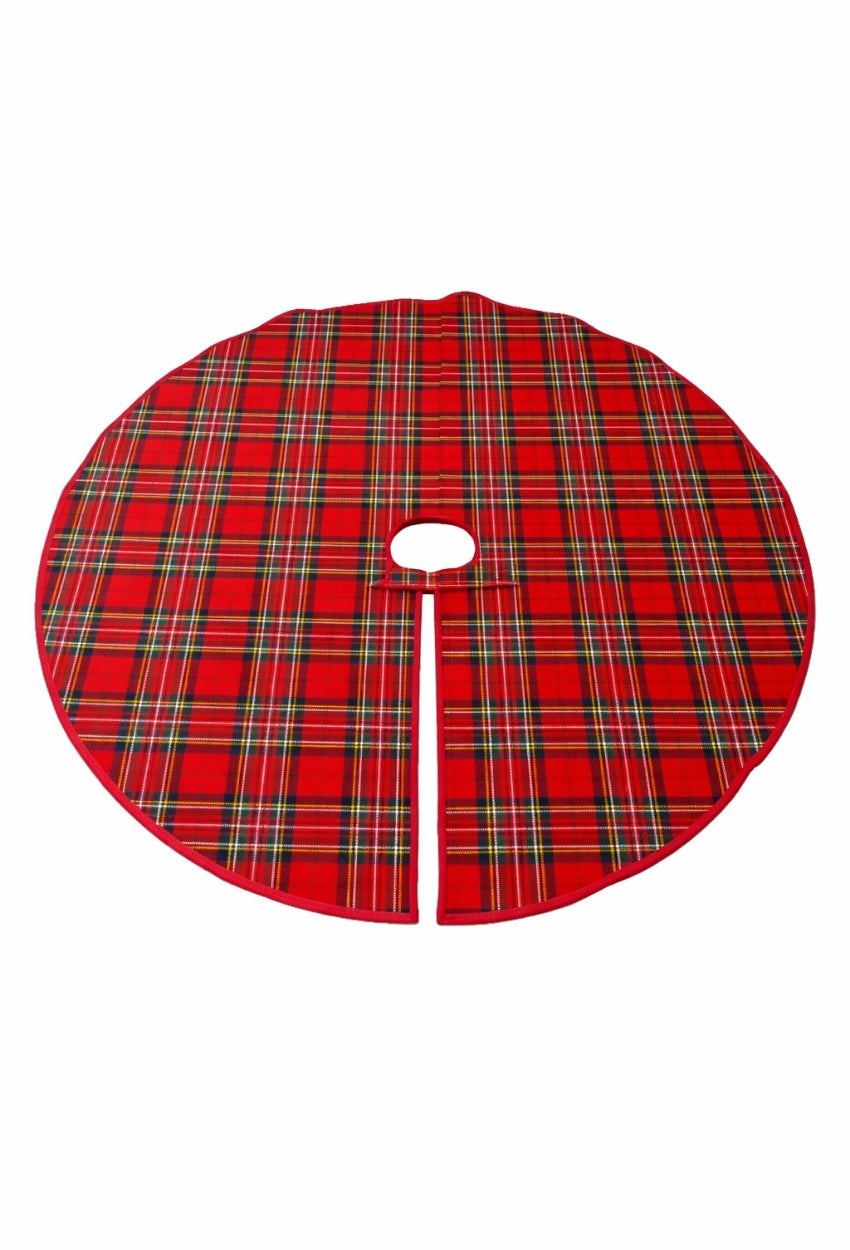 Royal Stewart Tartan Christmas Tree Skirt