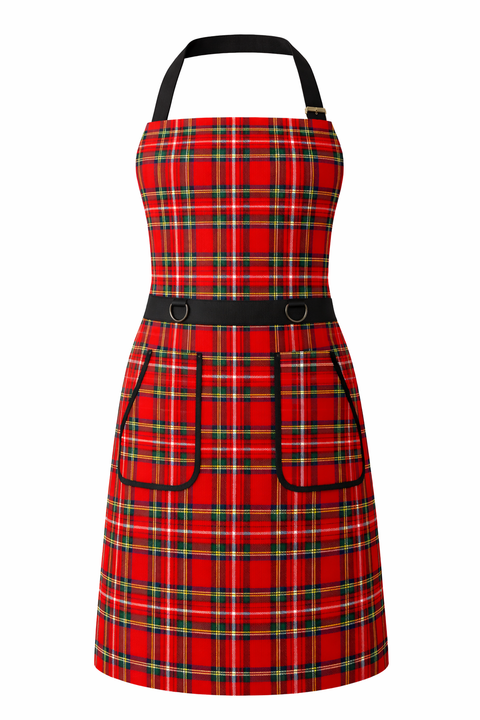 Royal Stewart Tartan Grilling Apron