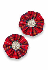 Royal Stewart Tartan Hairbrooch Clip (Set of two)
