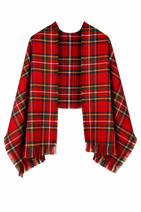 Royal Stewart Tartan Stole