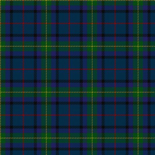 Cowie tartan swatch