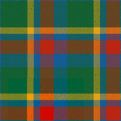 Creek Indian Nation Ancient tartan swatch