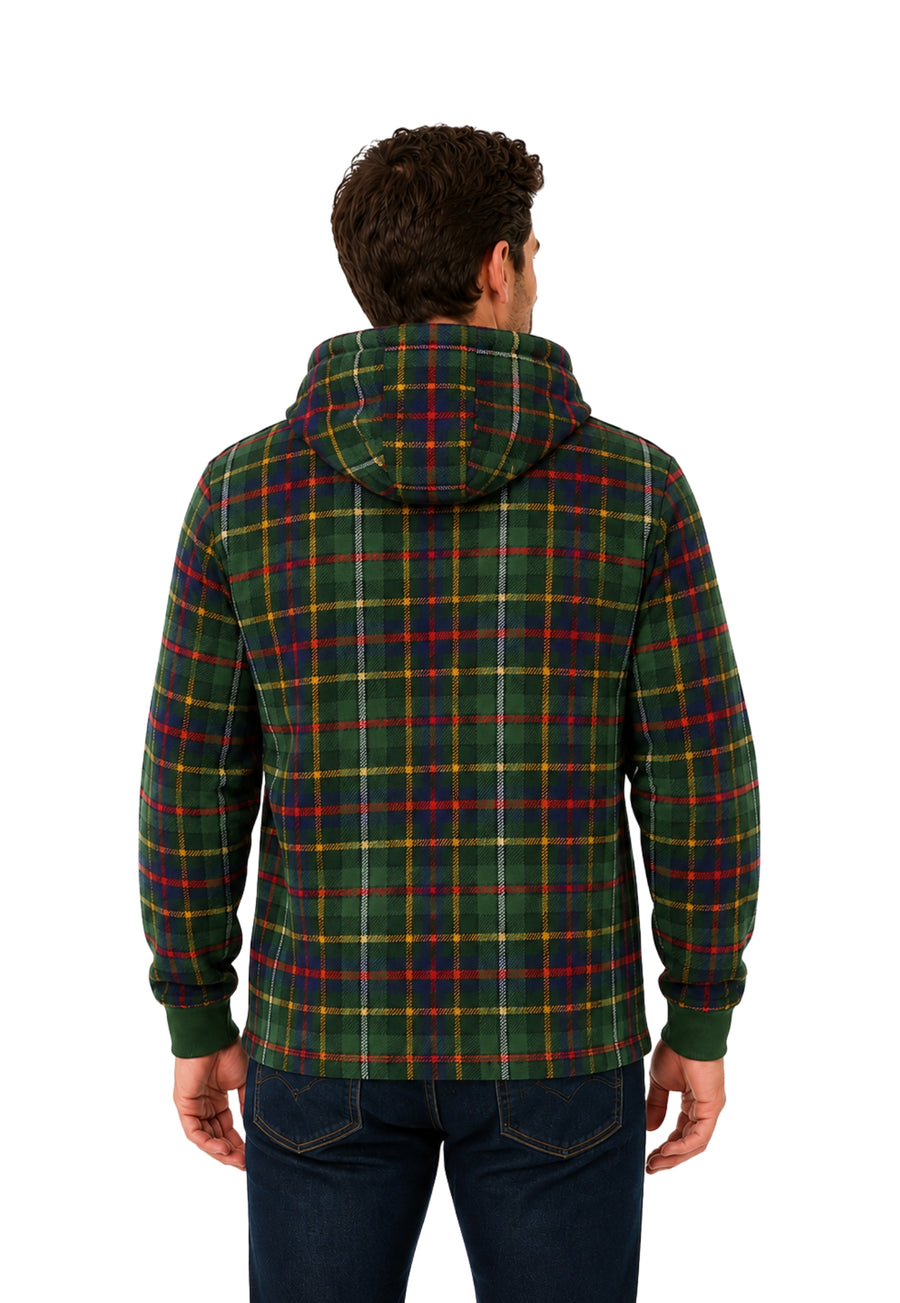 Croft Pocket Panel Hoodie - Back View