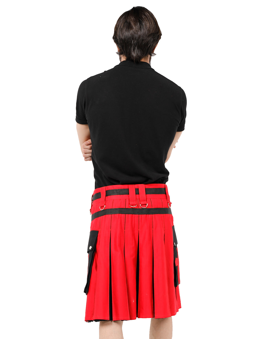 Back look of Crusader Cross Kilt