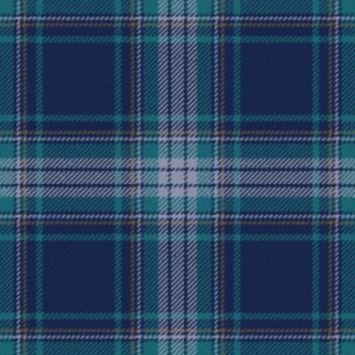 Damson tartan swatch