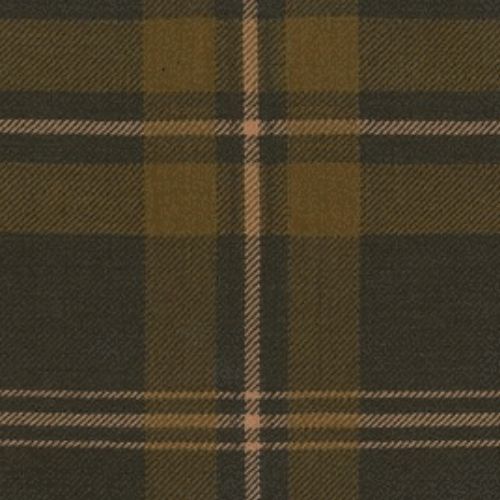 Dark Island Peat tartan swatch