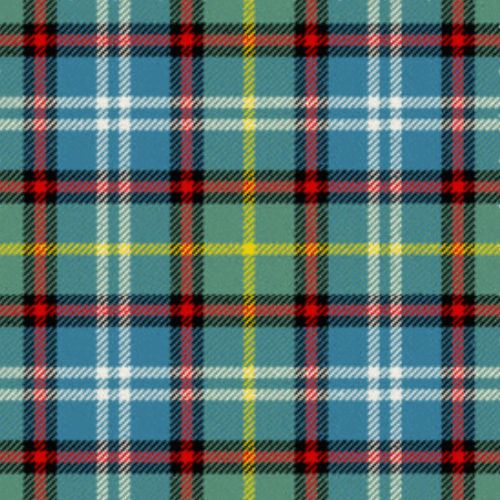 Dunedin New Zealand tartan swatch