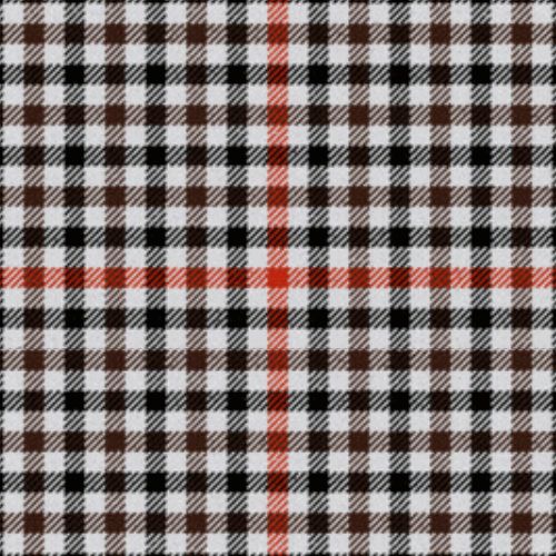 Dupplin Check tartan swatch