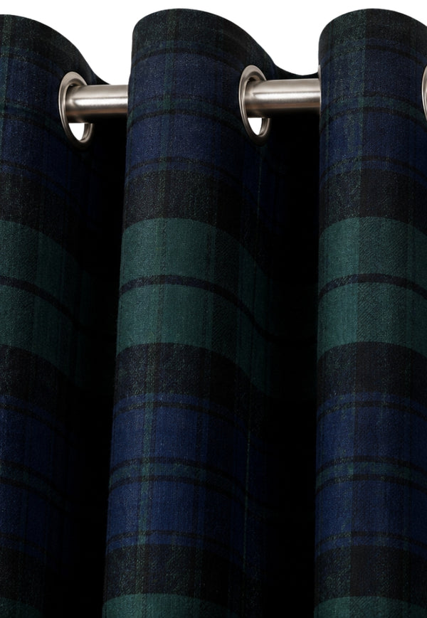 Eyelet Tartan Curtains