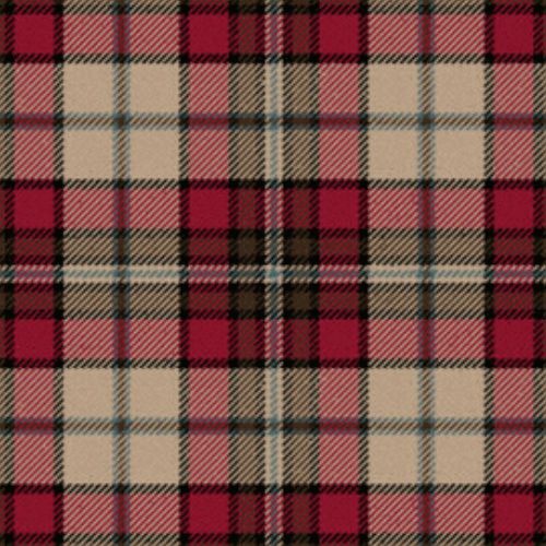Fitzsimmons Red tartan swatch