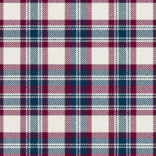 Fraser Arisaid Wine Blue Tartan swatch