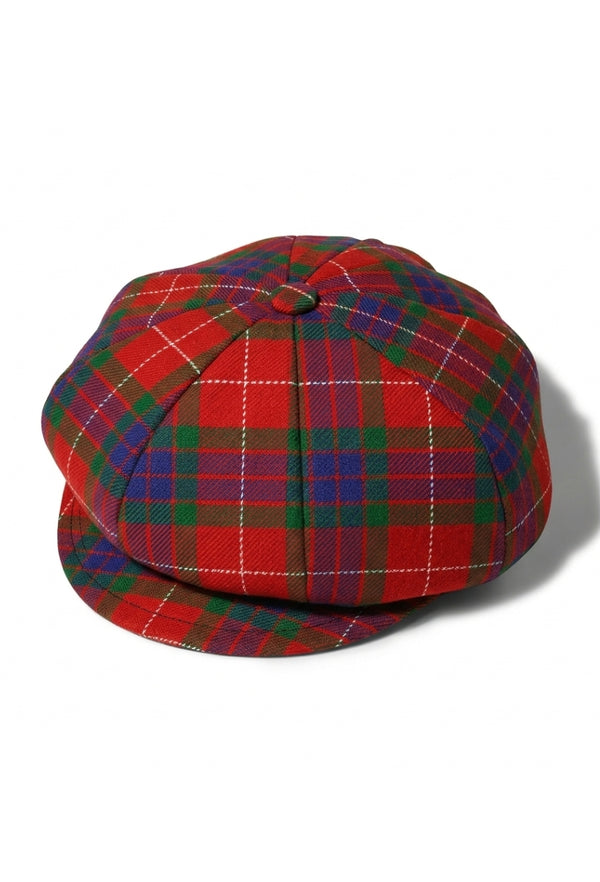Fraser 8 Quarter Tartan Cap