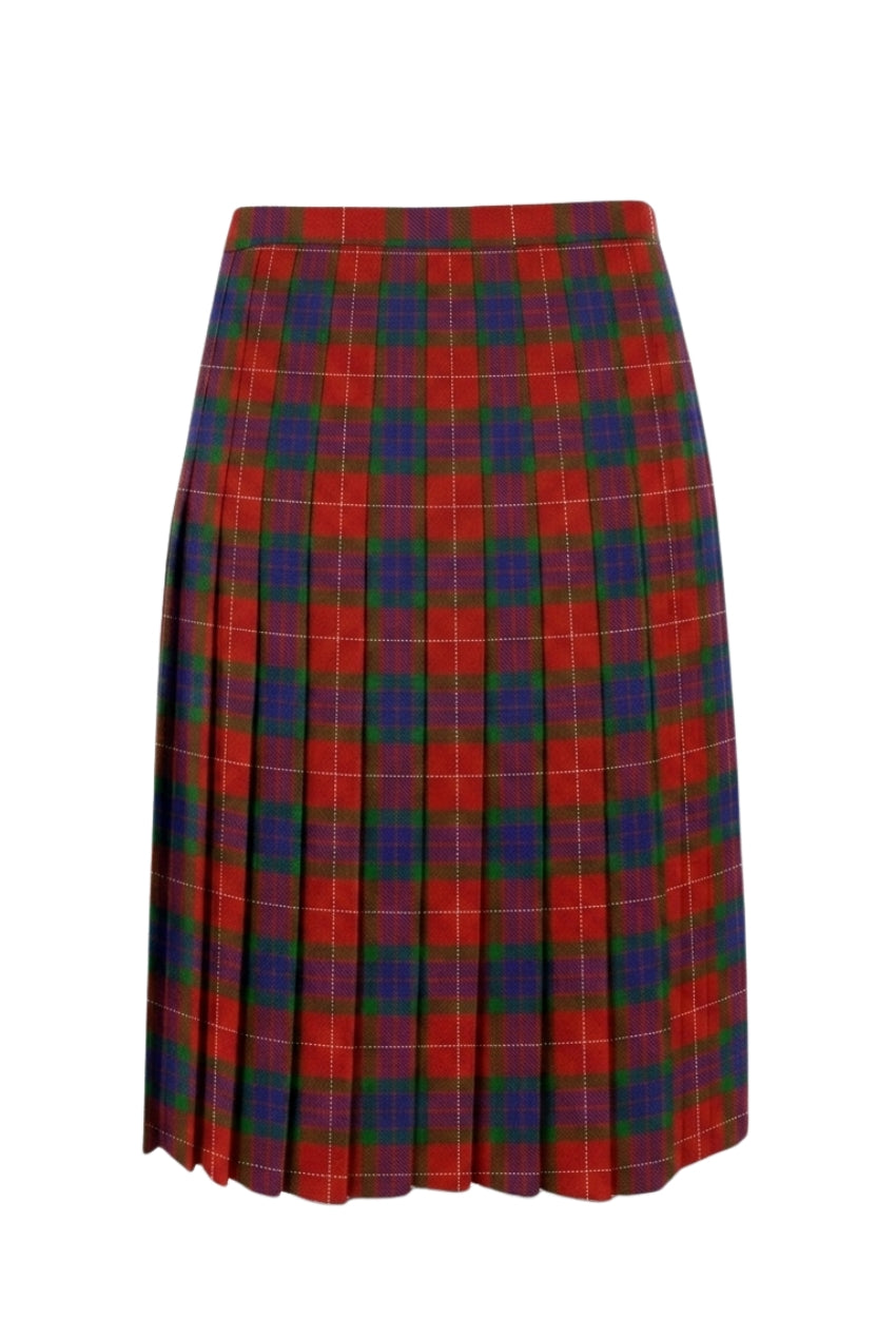 Fraser Tartan Full Pleat Skirt