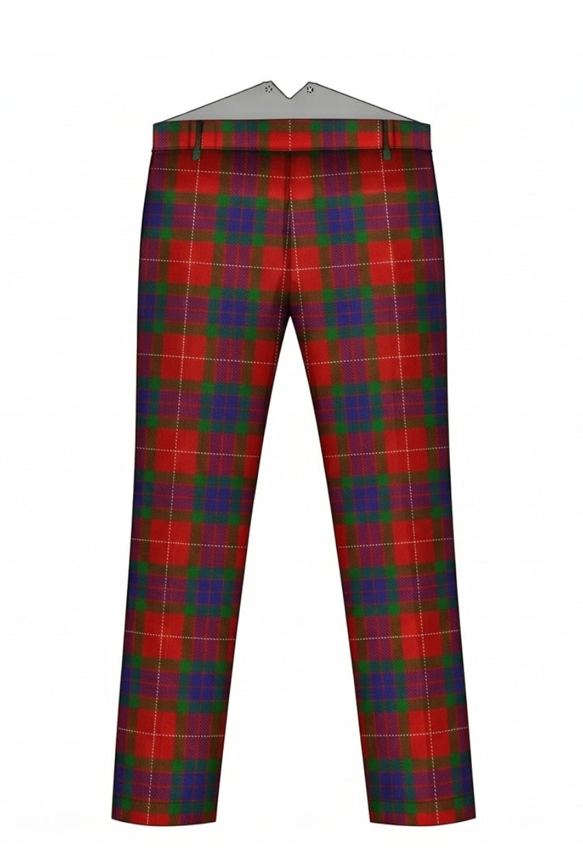 Fraser Men's Fishtail Back Tartan Trew