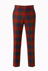 Fraser Tartan Men's High‑Waisted Tartan Trouser