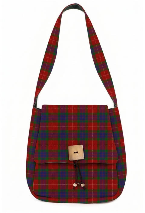 Fraser Multi Pockets Tartan Shoulder Bag