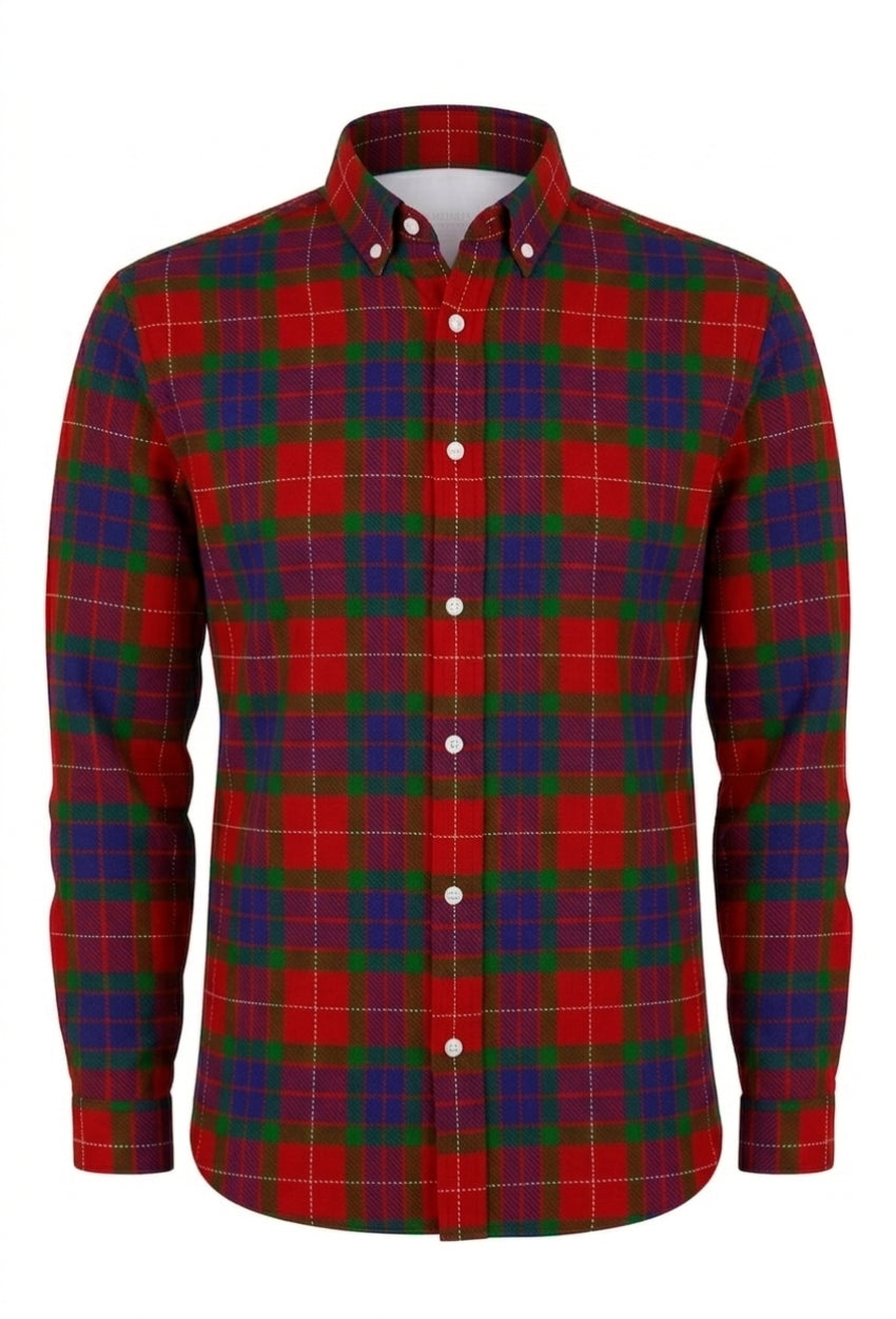 Fraser Plaid Long Sleeve Button Shirt