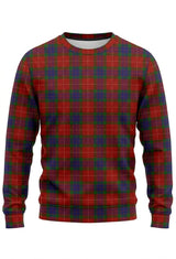 Fraser Round Neck Full Sleeve Tartan Polo Shirt