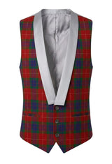 Fraser Tartan Vest With Lapels