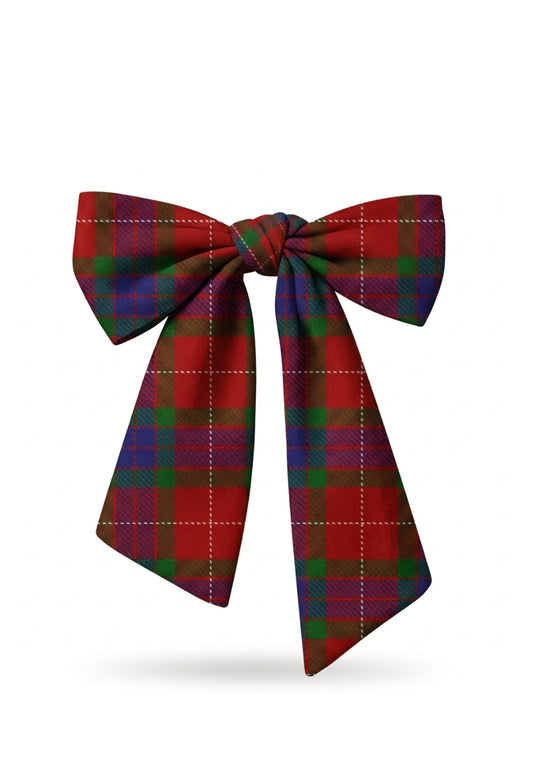 Fraser Women's Tartan Bow Belt