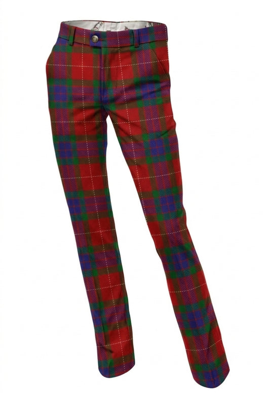 Fraser Tartan Women's Tartan Golf Trouser