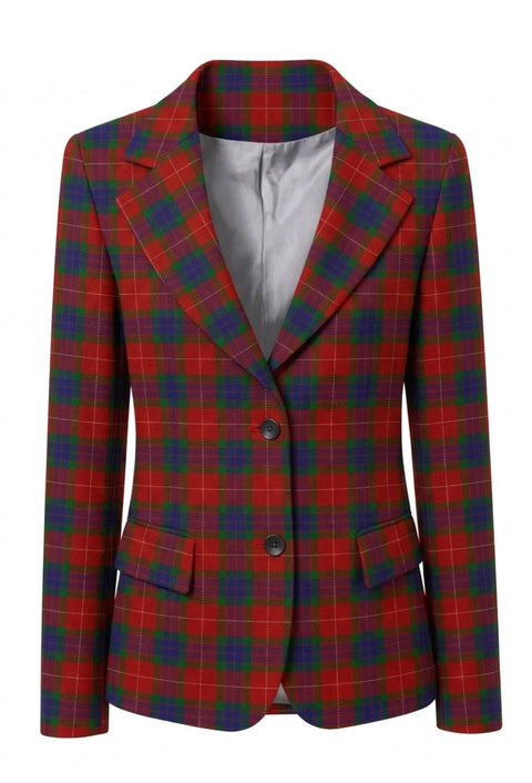 Fraser Tartan Women's Tartan Jacket 2 Button Fastening
