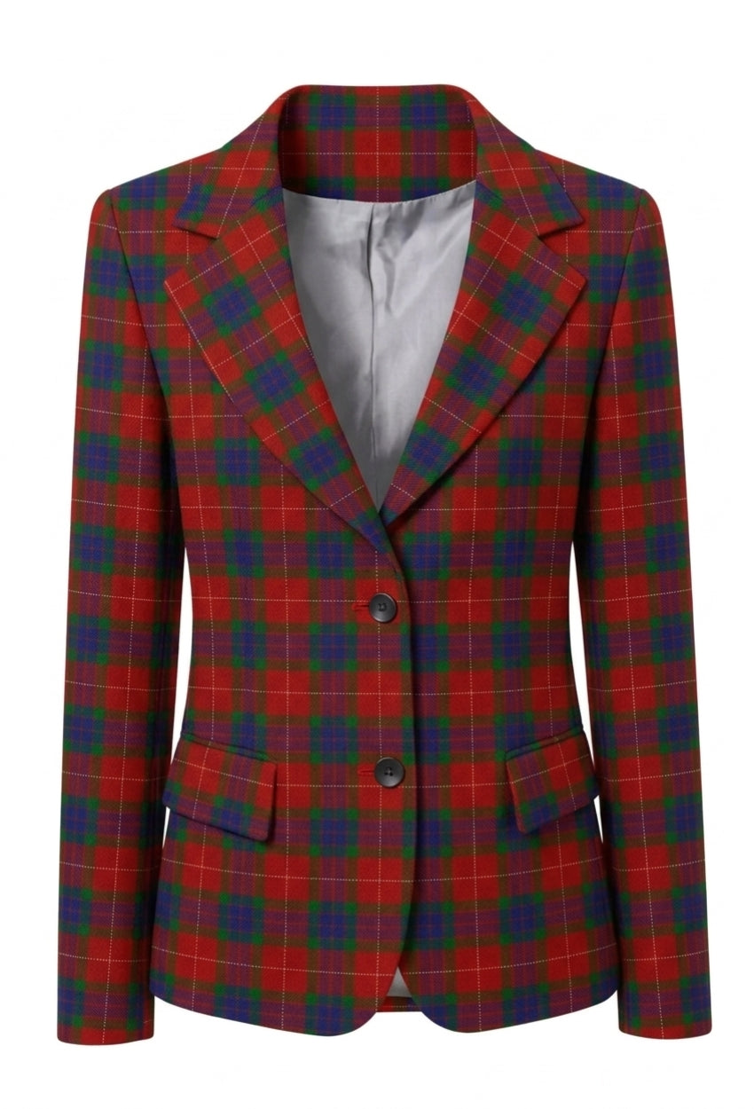 Fraser Tartan Women's Tartan Jacket 2 Button Fastening