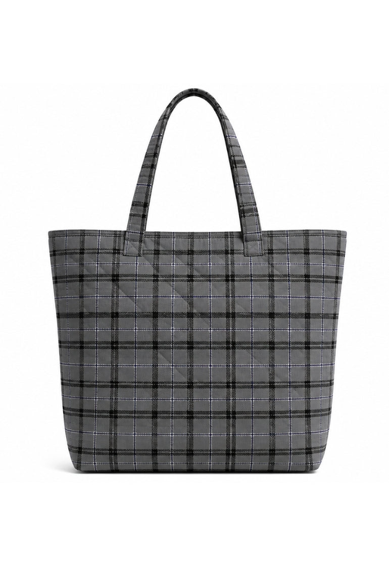 Gairloch Quilted Tartan Tote Bag