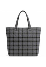 Quilted Tartan Tote Bag