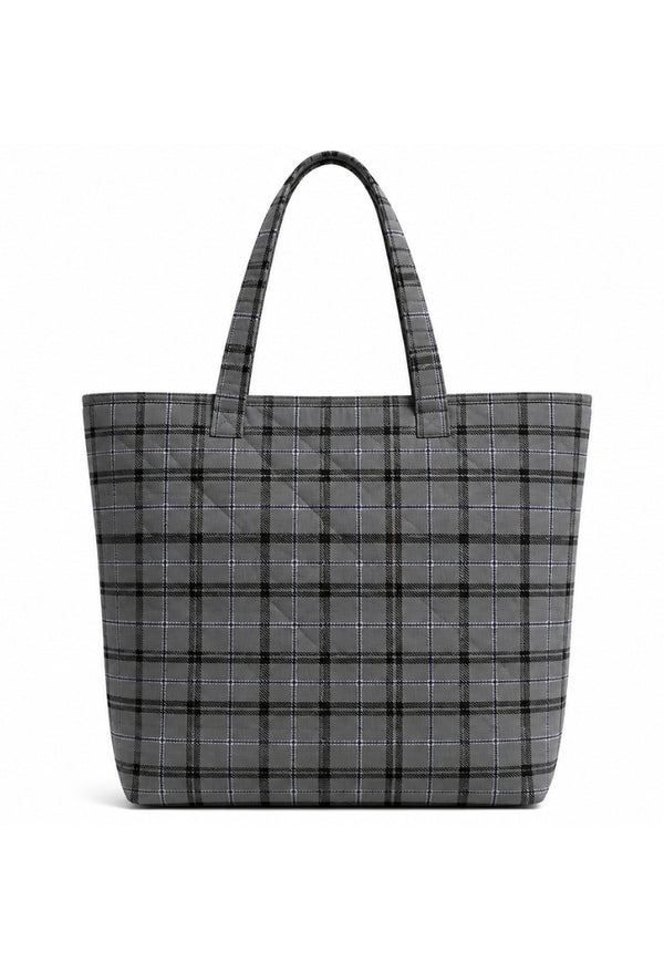 Quilted Tartan Tote Bag