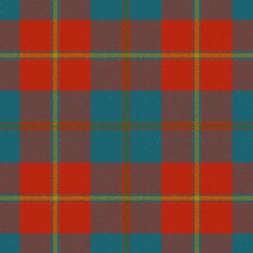 Galloway Dress Yellow Line Ancient Tartan swatch