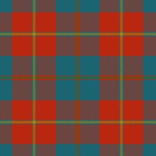 Galloway Dress Yellow Line Ancient Tartan