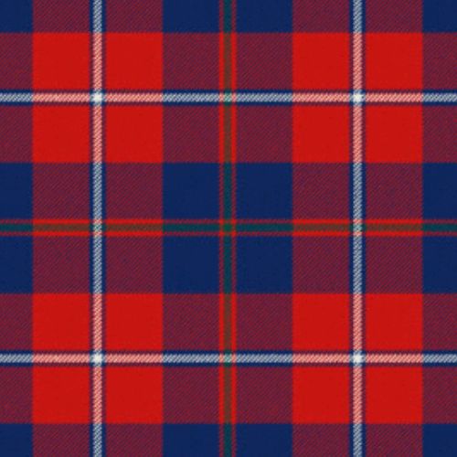 Galloway Red White Line Tartan