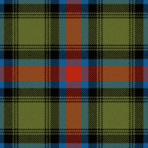 Georgia State tartan swatch
