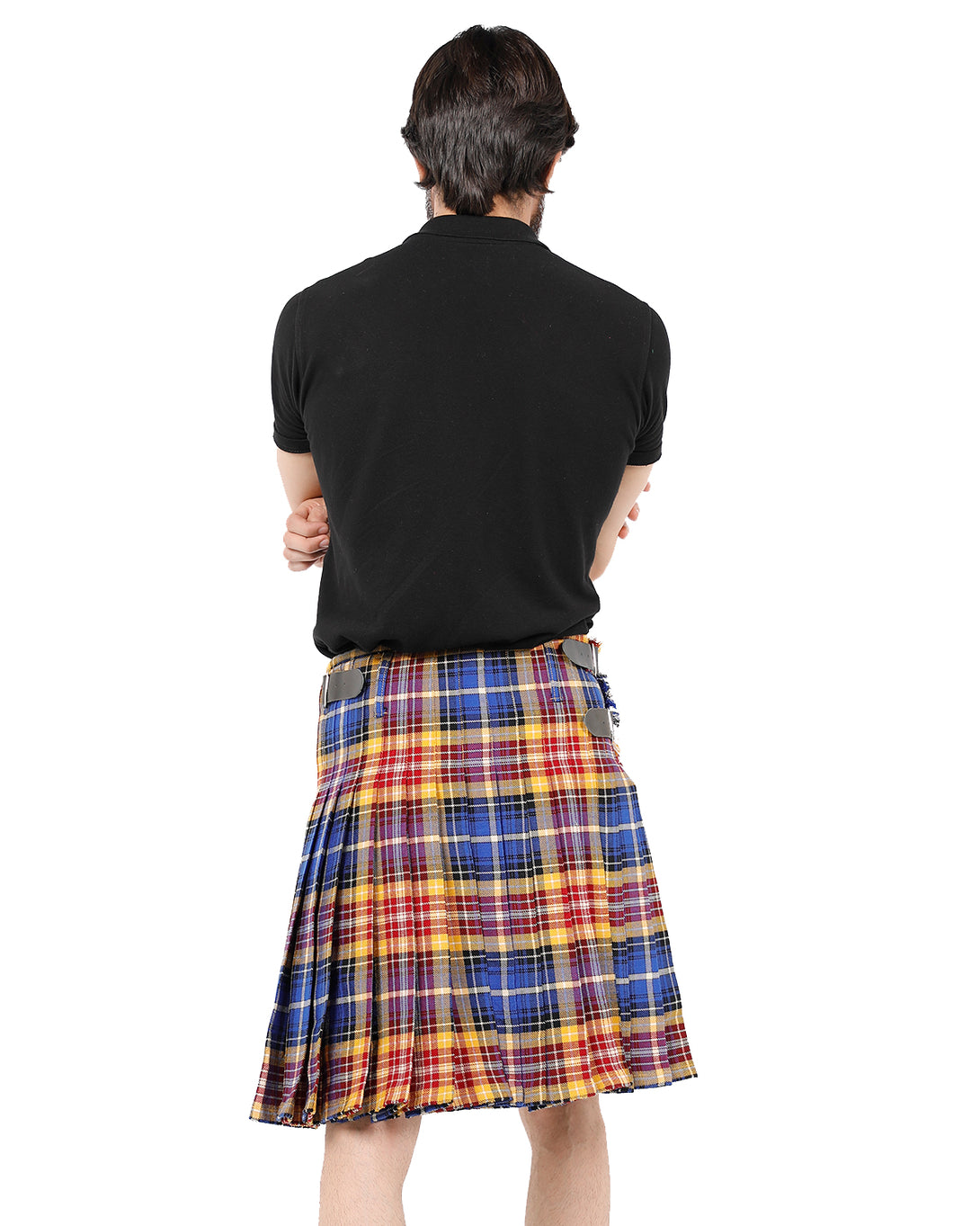 Back look of German District Bespoke kilt