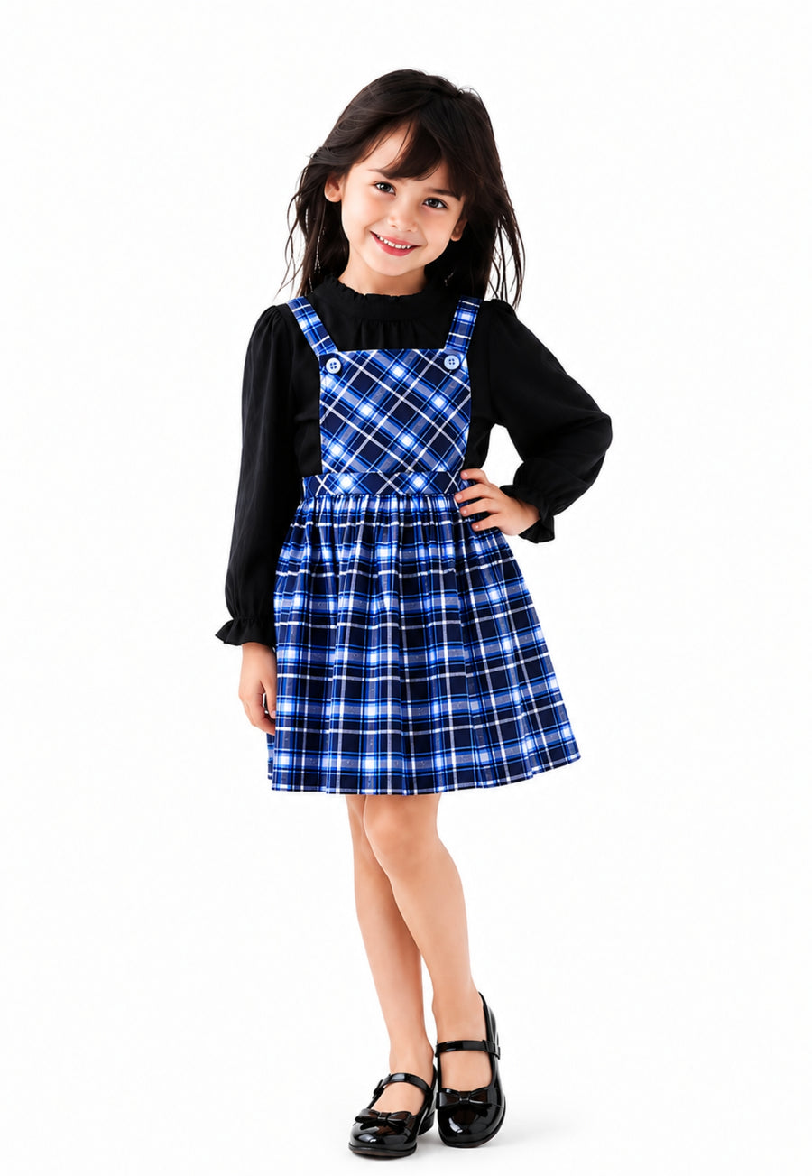 Girl's Baird Ancient Tartan Pinafore Dress