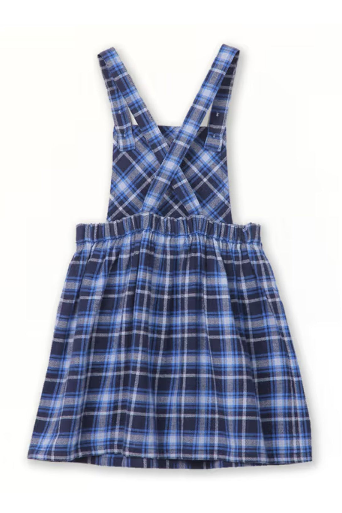 Girl's Tartan Pinafore Dress