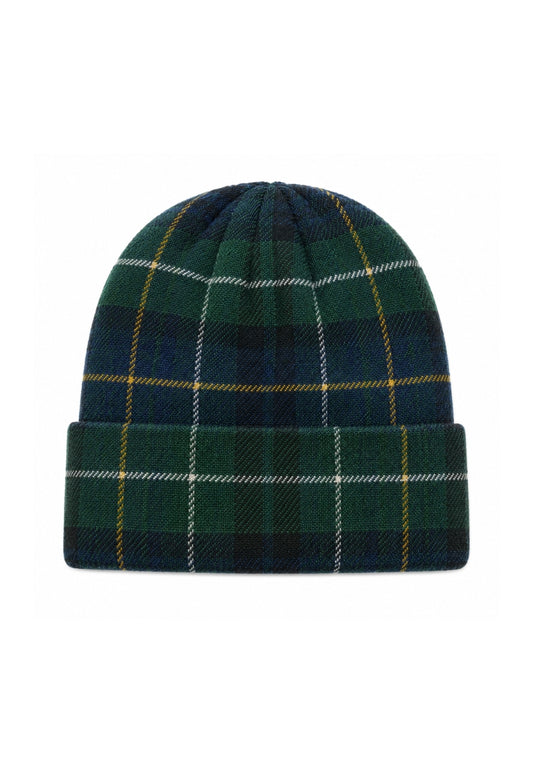 Cuffed Tartan Beanie