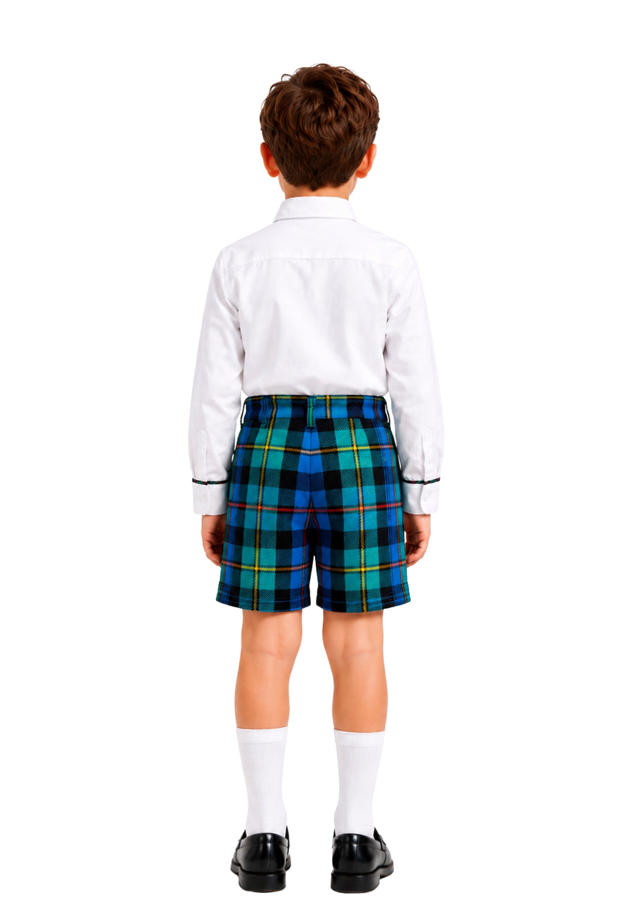 Gordon Boy's Tartan Shorts