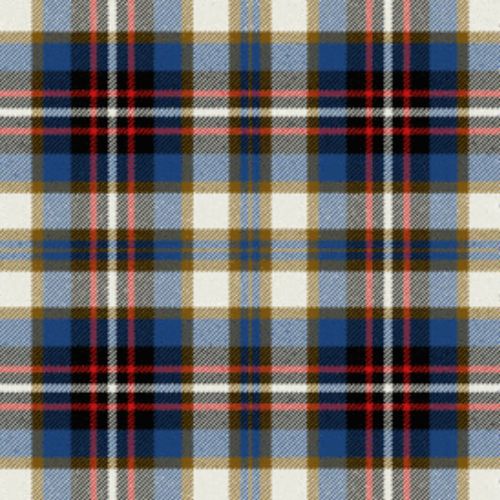 Gray John Hamilton tartan swatch