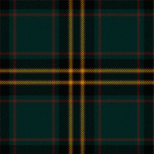 Green Ridge tartan swatch