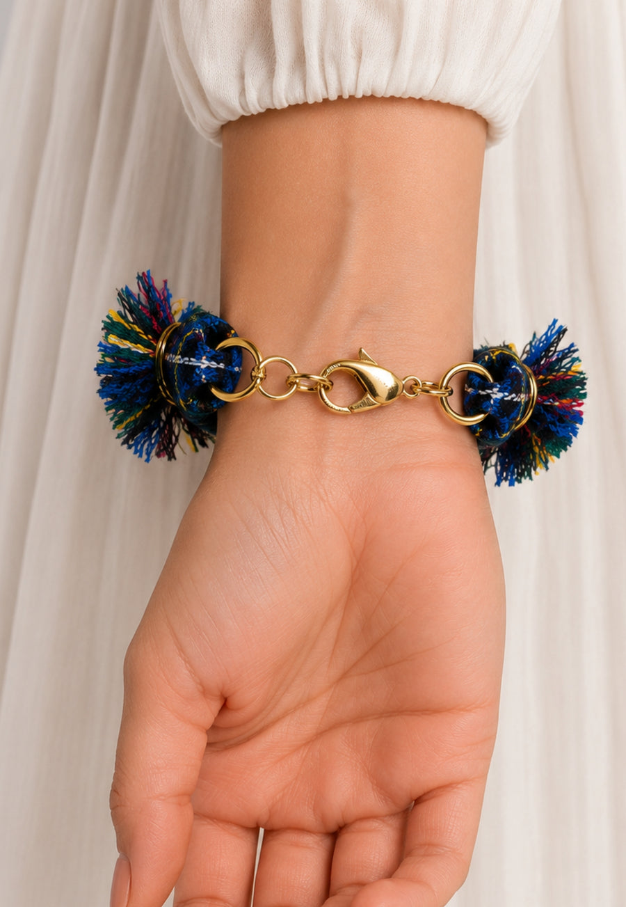 Handcrafted Tartan Bracelet