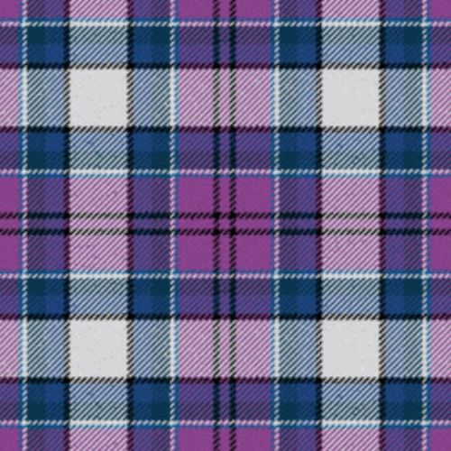 Hebridean Dress Arisaid Blue Tartan