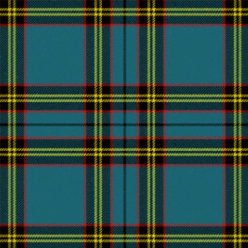 Heinkel Trojan Blue tartan swatch
