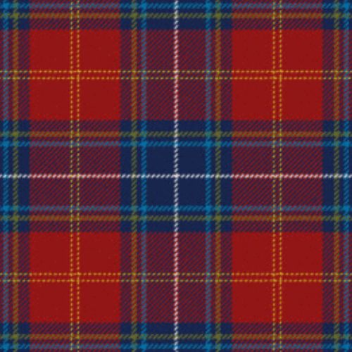 Heirloom Red Alba tartan swatch