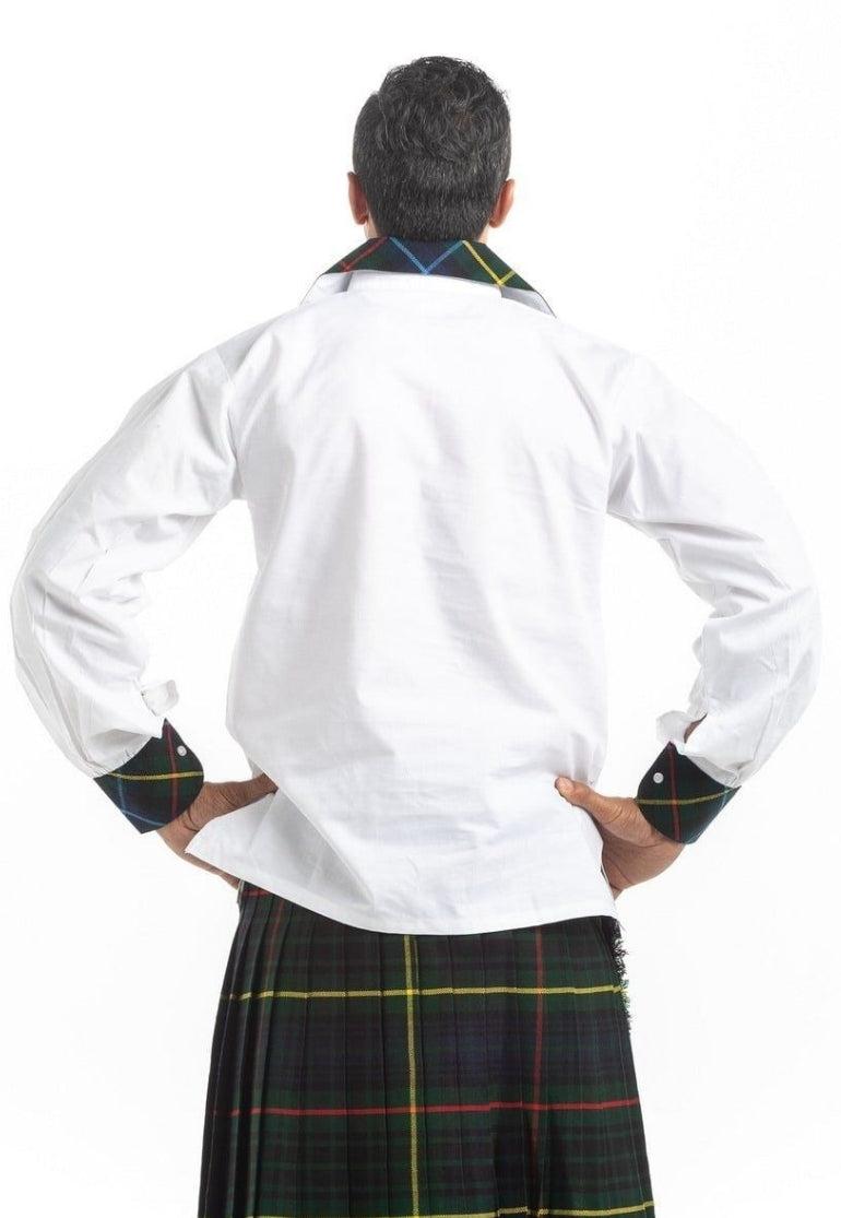 highland dress shirt Green Jacobite Ghillie Shirt Adult 3X-Large