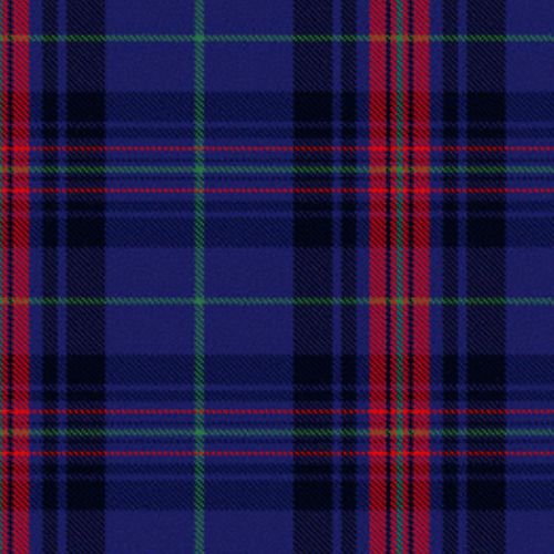 Hughes of Wales tartan swatch
