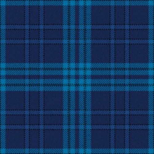 Indigo Blue Corporate tartan swatch