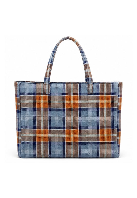 Tartan Shopper Tote Bag